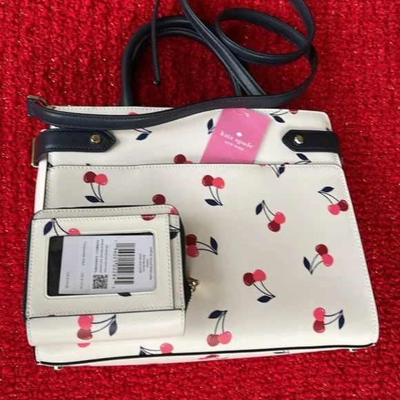 Kate Spade Staci Medium Satchel & Kate Spade Small Zip Around Bifold Wallet - Picture 4 of 16